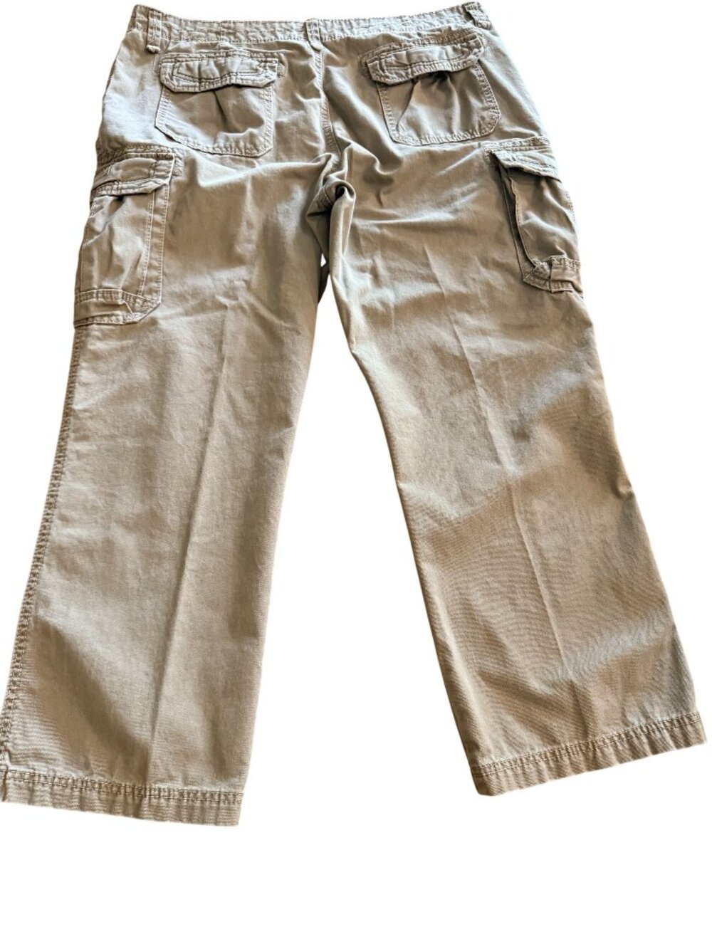 Unionbay Mens Khaki Cargo Pants 38x30 Lightweight Cotton Multi-Pocket Design M#2